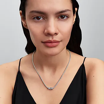 Bilde nummer 2 av Charms i 925 sølv med "MUM"