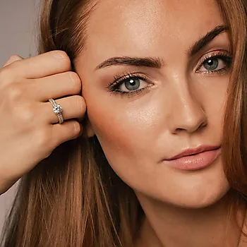 Bilde nummer 3 av Drømmering i 925 forgylt sølv