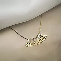 Bilde nummer 2 av Bokstavanheng i 585 gult gull