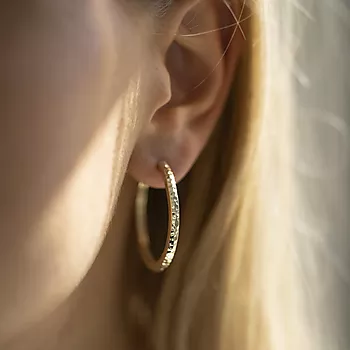 Bilde nummer 4 av Pan Jewelry, Øreringer i forgylt sølv