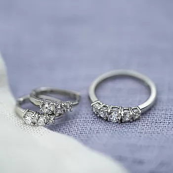 Bilde nummer 3 av Pan Jewelry, Ring i 925 sølv med zirkonia