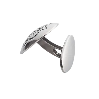 Bilde nummer 2 av Mansjettknapper i 830 oksidert sølv