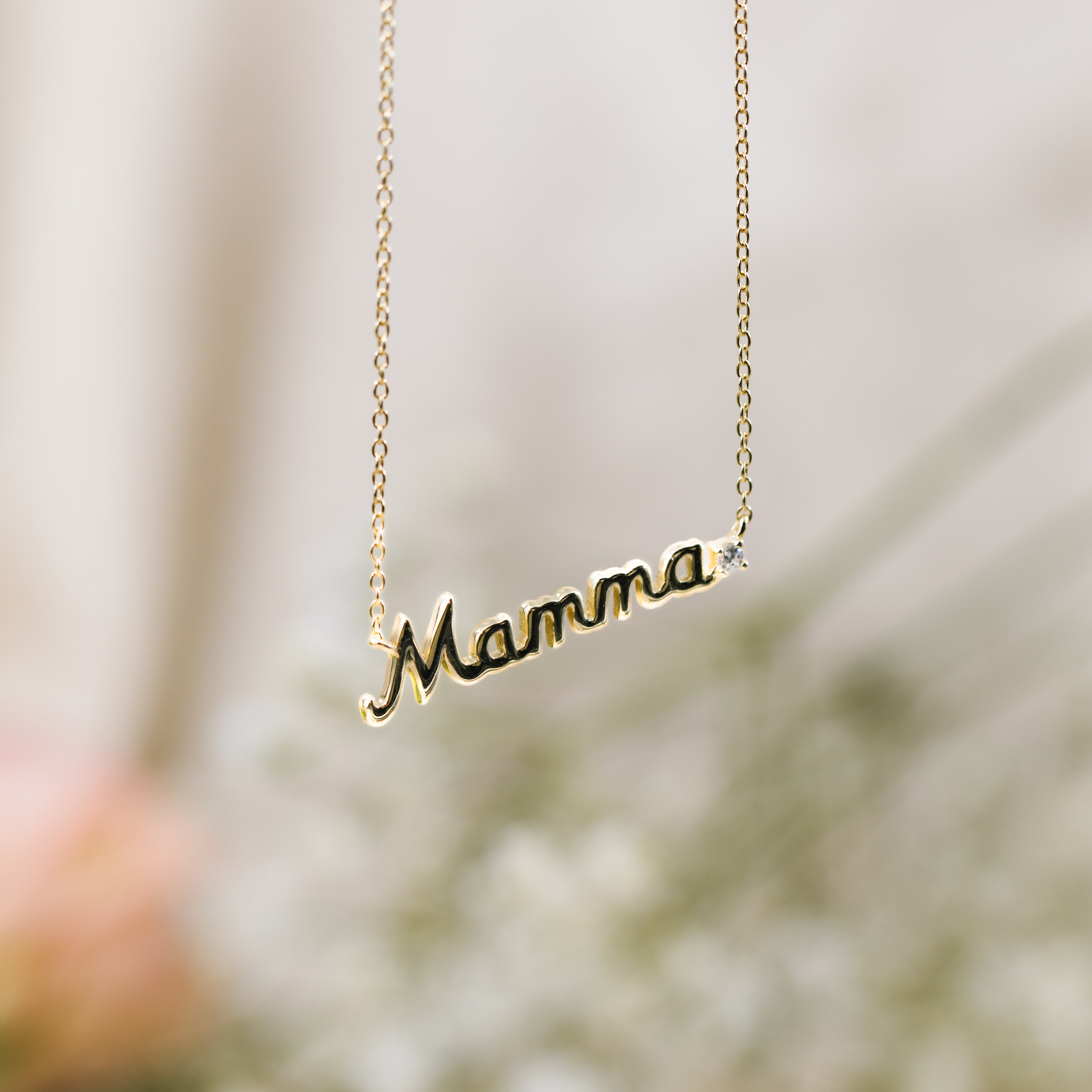 Bilde nummer 2 av Pan Jewelry, Mamma-smykke i forgylt 925 sølv med zirkonia