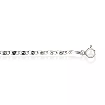 Pan Jewelry, S-panser kjede i sølv 2 mm, 63 cm
