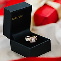 Bilde nummer 5 av Elizabeth diamantring i 585 gult gull 1,00 ct