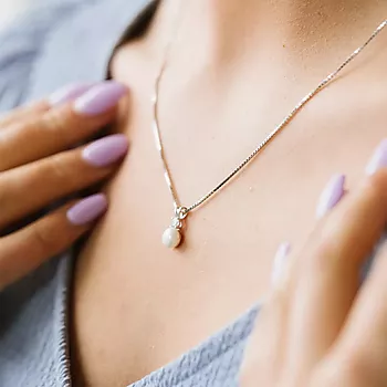 Bilde nummer 2 av Smykkesett i 925 sølv med perlemor