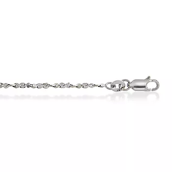 Pan Jewelry, Kjede i sølv, 63 cm