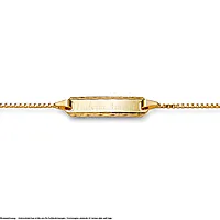 Bilde nummer 2 av Armbånd til barn i 585 gult gull