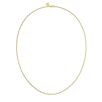 Charmentity kjede i forgylt stål