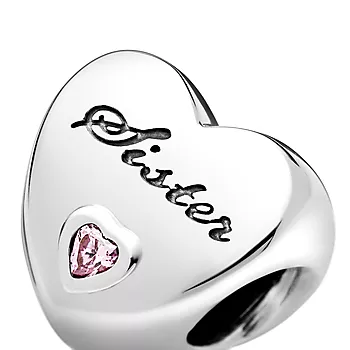 Bilde nummer 4 av Pandora Moments, Charm i 925 sølv med hjerte