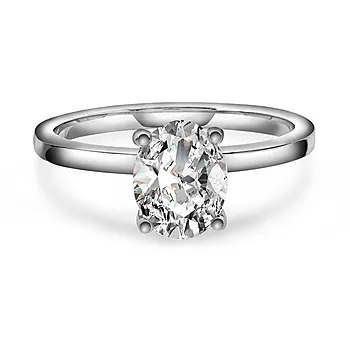 Bilde nummer 4 av Empress LAB diamantring i 585 hvitt gull 2,00 ct