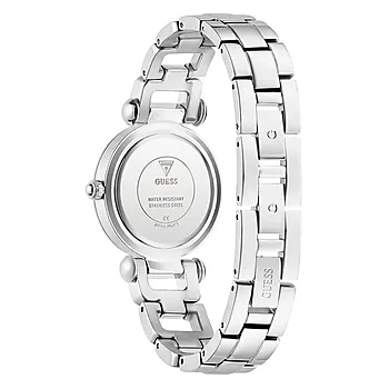 Bilde nummer 4 av Guess, Bejeweled dameklokke med stållenke og zirkonia