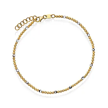 Pan Jewelry, Armbånd i flerfarget 585 gull med kuler