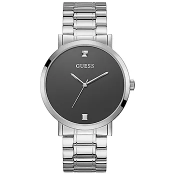 Guess, Work Life herreklokke med stållenke