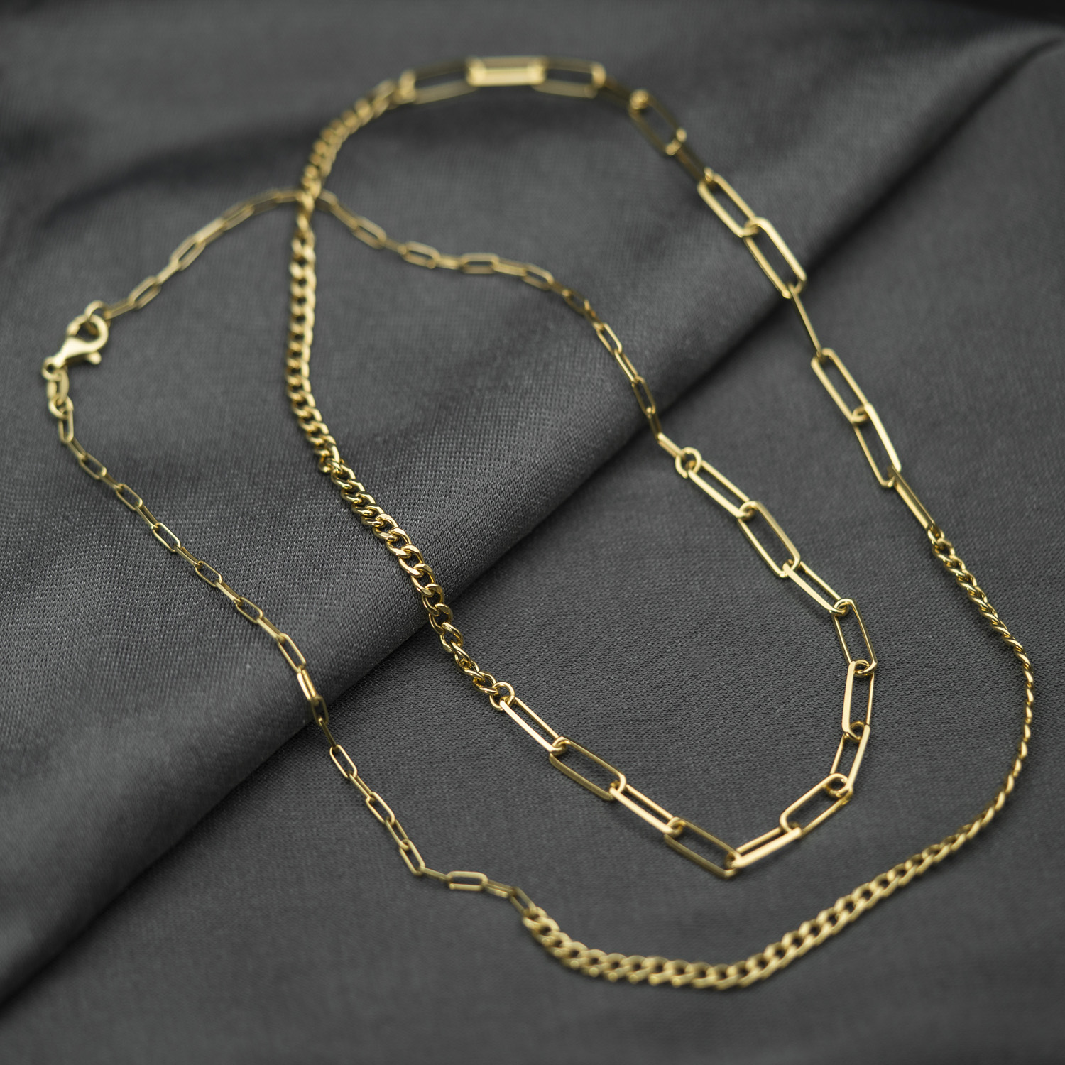 Bilde nummer 3 av Pan Jewelry, Kjede i forgylt 925 sølv, 83 cm