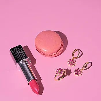 Bilde nummer 4 av Lush ring i 925 forgylt sølv