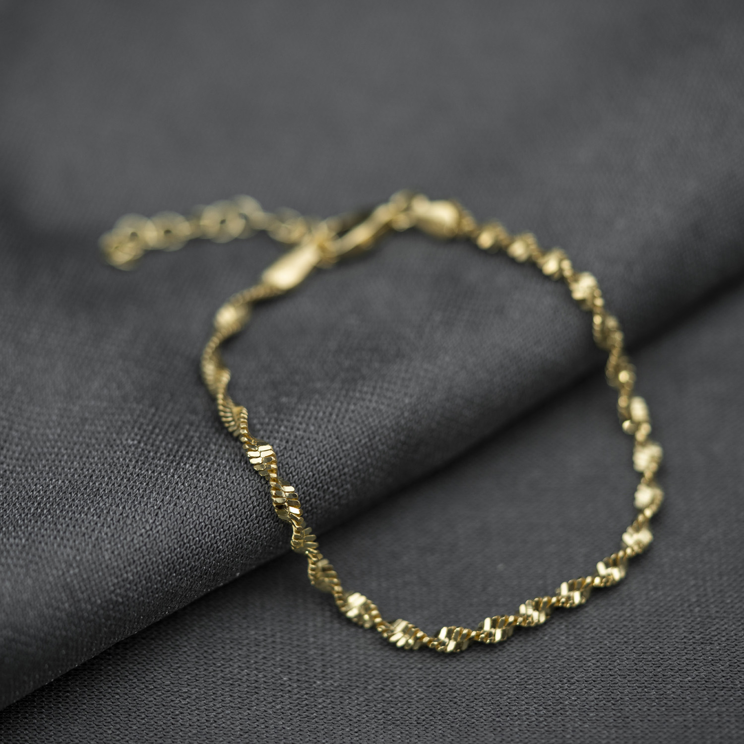 Bilde nummer 2 av Pan Jewelry, Armbånd i forgylt 925 sølv 19 cm