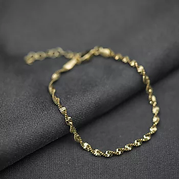 Bilde nummer 2 av Pan Jewelry, Armbånd i forgylt 925 sølv 19 cm