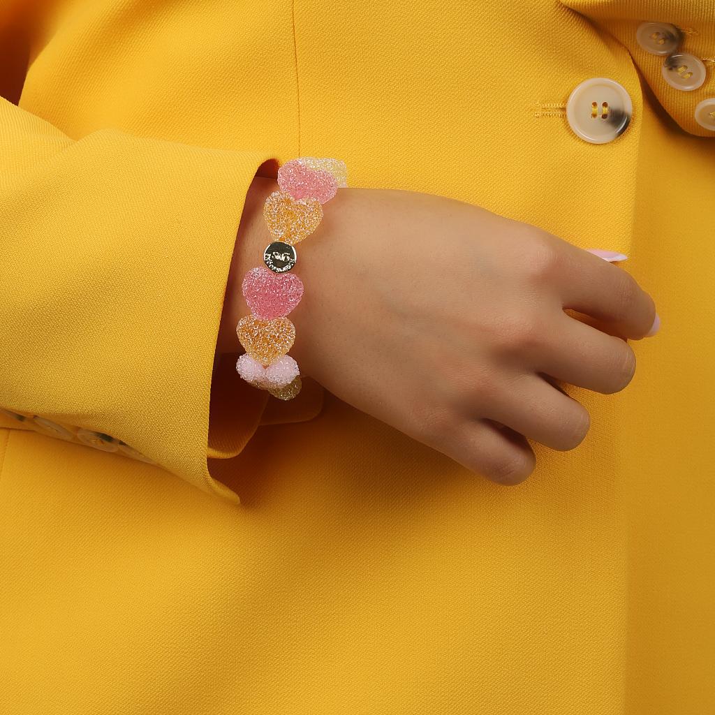 Bilde nummer 2 av Snö of Sweden, Sugar Hearts armbånd med fargerike hjerter