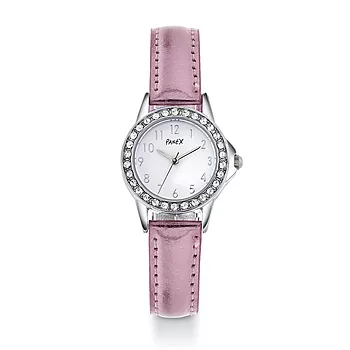 Panex, Barneklokke med rosa skinnimitert rem