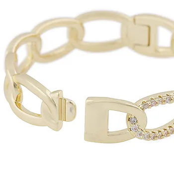 Bilde nummer 2 av Snö of Sweden, Honey armring i forgylt messing