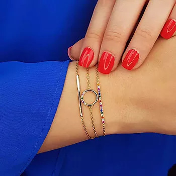 Bilde nummer 3 av Pan Jewelry, Armbånd i 925 sølv med zirkonia