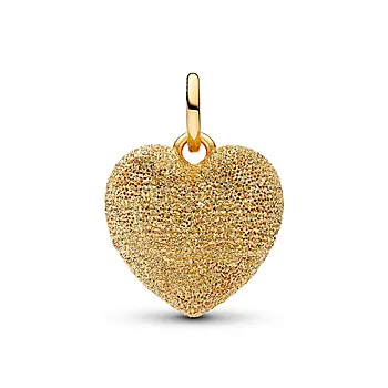Bilde nummer 4 av Charms med forgylt hjerte