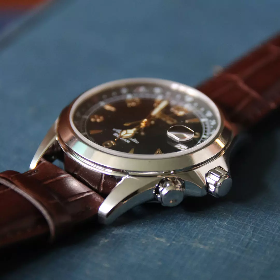 Bilde nummer 4 av Seiko, Prospex Alpinist Automatic herreklokke med brun skinnrem