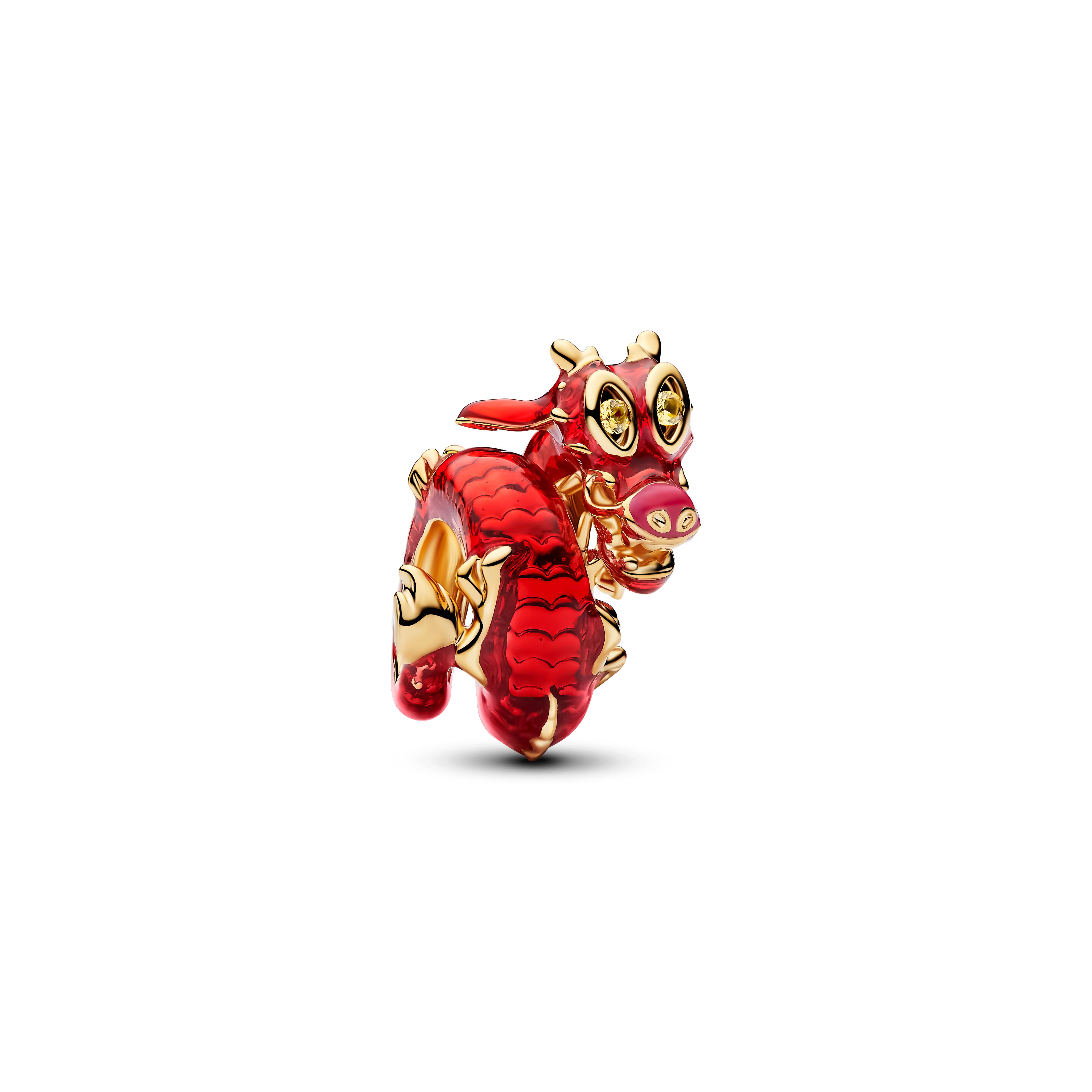Disney charms i forgylt med Mulan Mushu