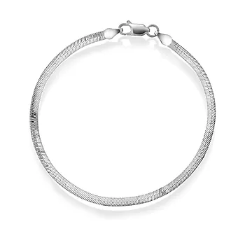 Pan Jewelry, Slange armbånd i 925 sølv, 19 cm