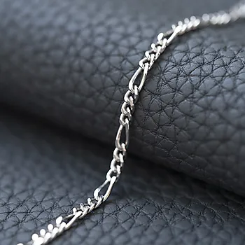 Bilde nummer 3 av Pan Jewelry, Figaro armbånd i rhodinert 925 sølv, 19 cm
