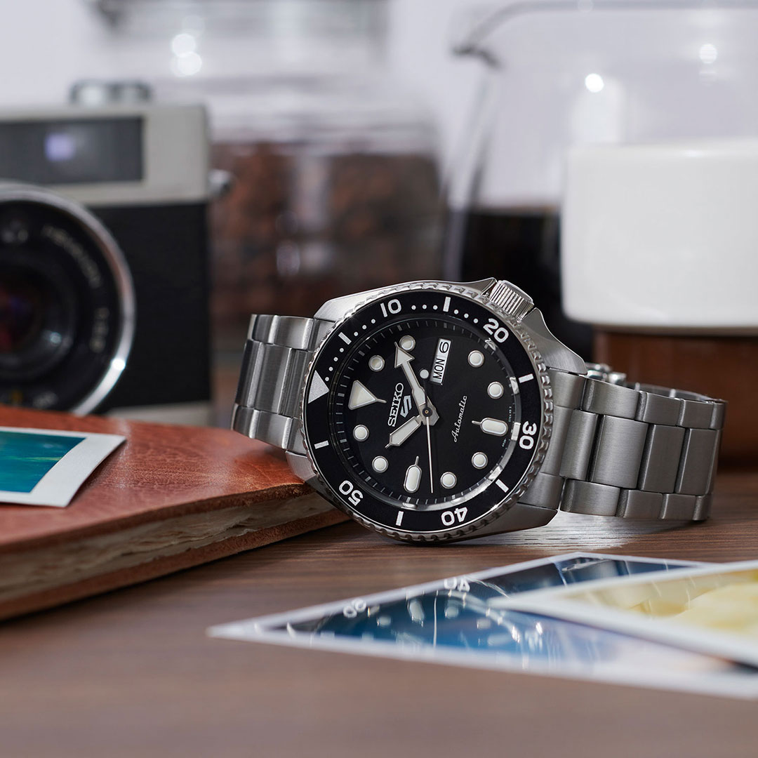 Bilde nummer 3 av Seiko, 5 Sports Automatic herreklokke med stållenke