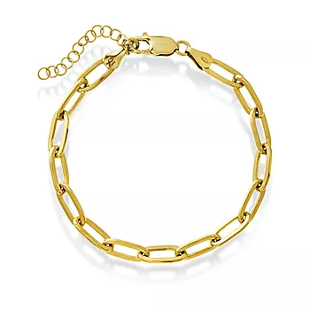 Armbånd i forgylt sølv, 20 cm