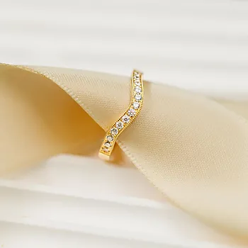 Bilde nummer 4 av Fairytale LAB diamantring i 585 gult gull 0,30 ct