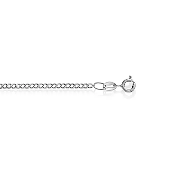Pan Jewelry, Panserkjede i 925 rhodinert sølv 2,13 mm, 42-50 cm