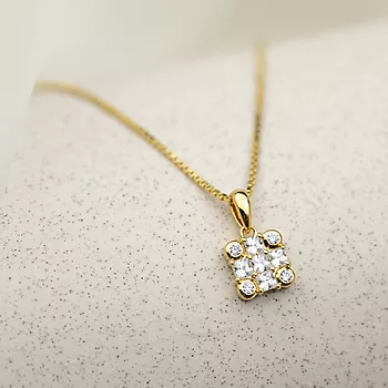 Bilde nummer 2 av Pan Jewelry, Smykke i forgylt 925 sølv med zirkonia