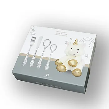 Bilde nummer 2 av Enhjørning bestikk til barn i stål