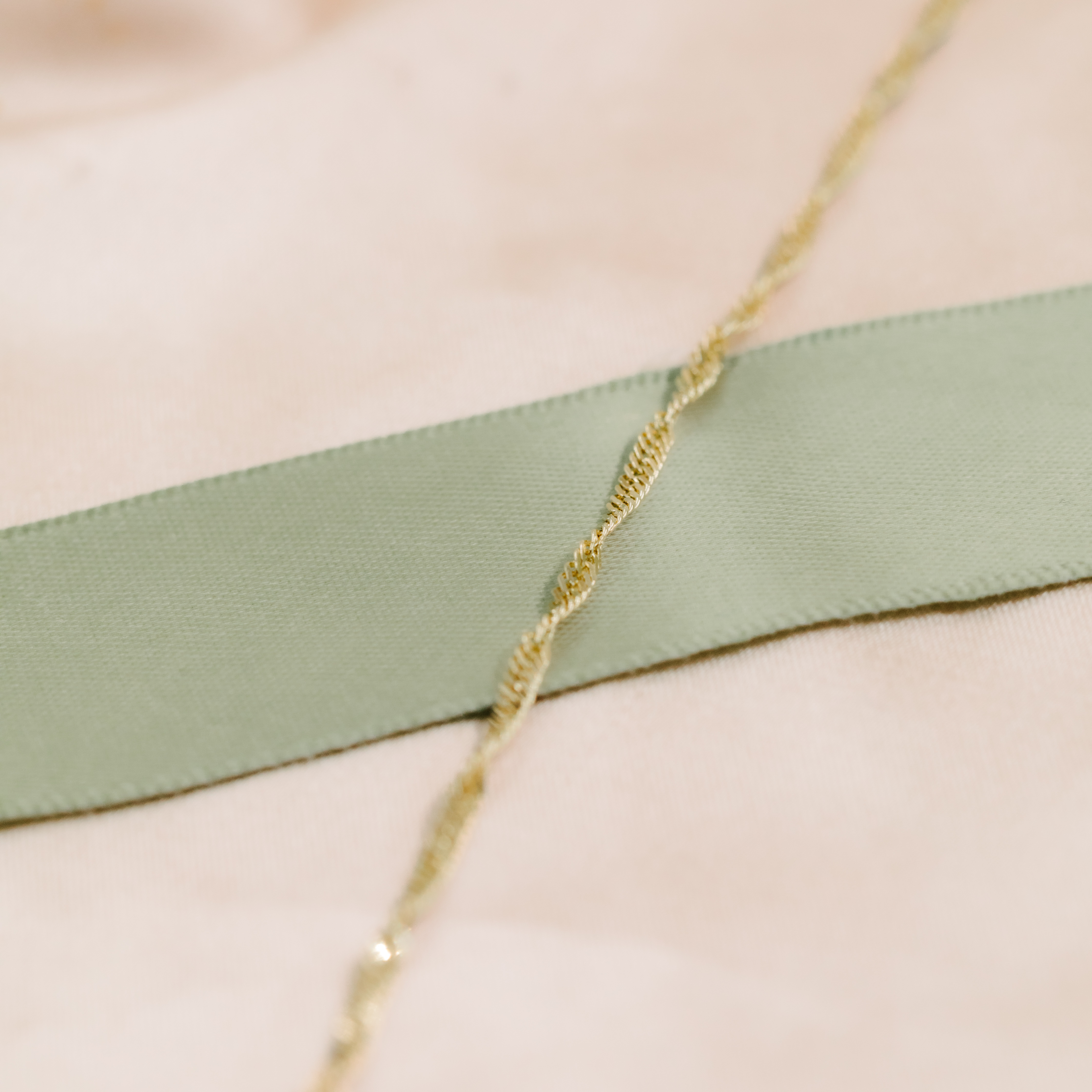 Bilde nummer 4 av Pan Jewelry, Singapore armbånd i 585 gult gull