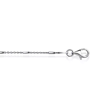 Pan Jewelry, Ankerkjede i 925 sølv 1,1 mm, 42-80 cm