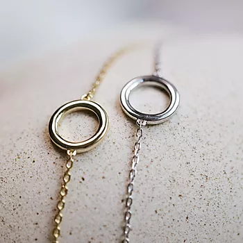 Bilde nummer 2 av Pan Jewelry, Armbånd i 925 sølv med sirkel