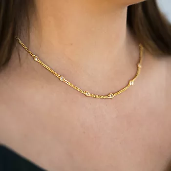 Bilde nummer 4 av Pan Jewelry, Smykke i forgylt 925 sølv med hvit zirkonia