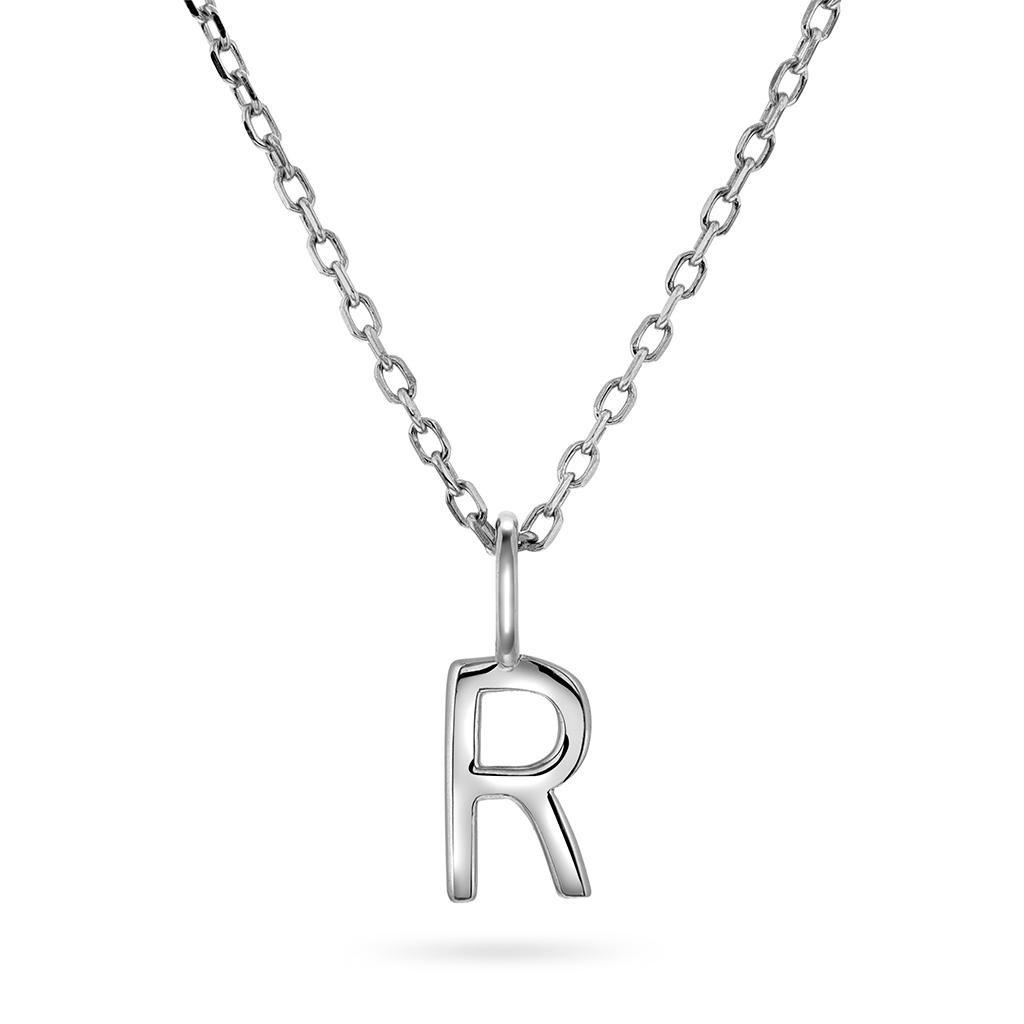 Letters smykke i 925 sølv R