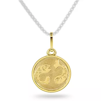 Pan Jewelry, Anheng i 585 gult gull med fiskene