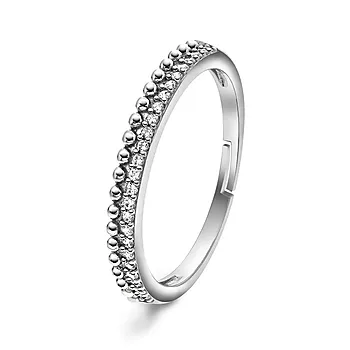 Ella, ring i 925 sølv med zirkonia