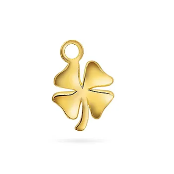 Lucky Me charms i 925 forgylt sølv