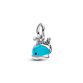 Pandora Moments, Charm i  925 sølv med hval