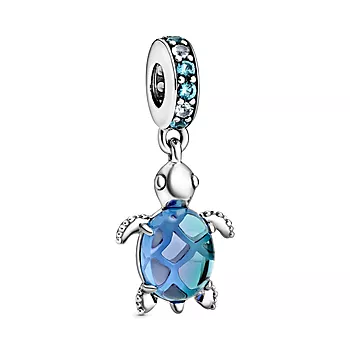Pandora Moments, Charm i 925 sølv med skilpadde