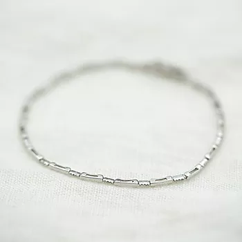 Bilde nummer 2 av Pan Jewelry, Armbånd i 585 hvitt gull med diamanter 0,10 ct
