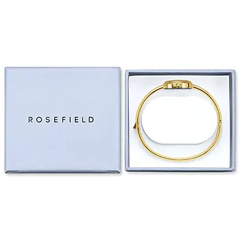 Bilde nummer 2 av Rosefield, Studio Bangle Dameklokke i gullfarget stål