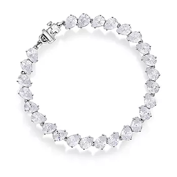 Pan Jewelry, Armbånd i 925 sølv med zirkonia